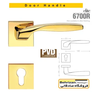 دستگیره درب رزت بهریزان مدل 6700R
