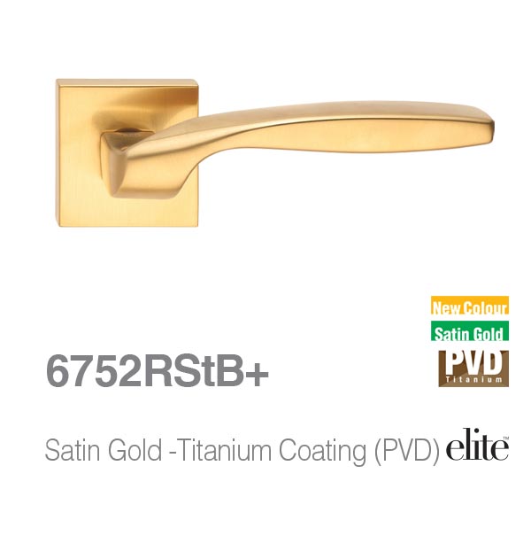 6752RstB-satin-gold-titanium-coating-door-handle-elite رزت بهریزان 6752RST